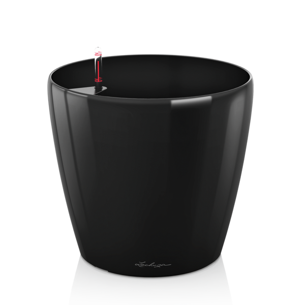 Ghiveci inteligent Lechuza Classico Premium 60 rotund 90 l 60 x 55 cm, culoare antracit 14563 foto