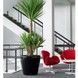 Ghiveci inteligent Lechuza Classico Premium 60 rotund 90 l 60 x 55 cm, culoare antracit 14563 foto 5