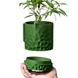 Ghiveci suspendat 3d Diamond Wall Premium, Forma Rotunda cu sistem de montare pe perete, 13.5 x 15 cm, Culoare Verde 3dv0344 foto 1