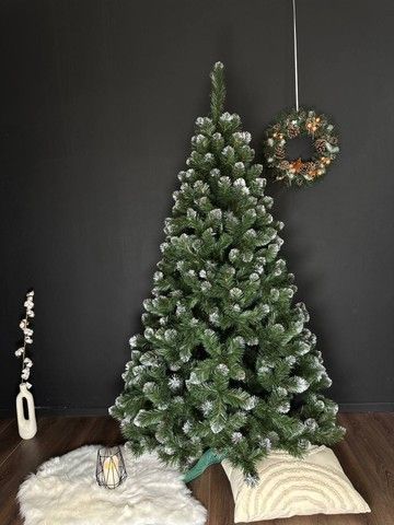 Brad artificial Christmas TSB Grand Lidia Nins, 2D, 250cm U-Lidia-White-250 foto