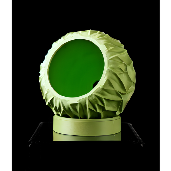 Ghiveci de flori 3d Mistella rotund 17 x 13 cm, Culoare Verde 3dv0404 foto