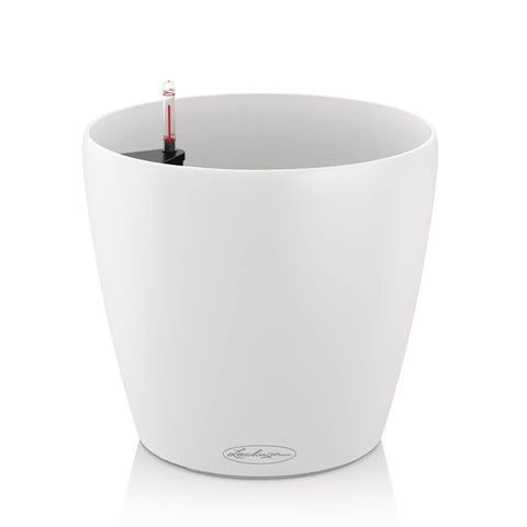 Ghiveci inteligent Lechuza Classico Color 70 rotund 145 l 70 x 65 cm (13420), Culoare Alb 13420 foto