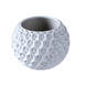 Ghiveci de flori 3d Orbix rotund 18 x 15 cm, Culoare Alb 3dv0495 foto 1