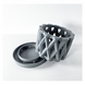 Ghiveci de flori 3d Orchid Halo Premium rotund 13.5 x 10.5 cm, Culoare Gri 3dv0212 foto 4