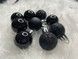 Set globuri de Craciun, 25 bucati, 3 modele, 2,5cm si 4cm, negru CA-0130 foto 18