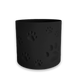 Ghiveci de flori 3d, Trace Animal , rotund 13 x 12 cm, Culoare Antracit 3dv0943 foto 2