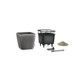 Ghiveci inteligent Lechuza Quadro Premium LS 21 pătrat 4 l 23 x 20 cm, Culoare Taupe 16125 foto 9