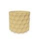 Ghiveci de flori 3d, Geonix , rotund 18 x 16.5 cm, Culoare Bej 3dv0744 foto 2