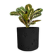 Ghiveci de flori 3d, Trace Animal , rotund 15.5 x 14.5 cm, Culoare Antracit 3dv0945 foto 1