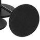 Set 3 suporturi de lumanare din metal, 23, 28 si 33cm, negru HA-7266 foto 3