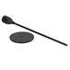Set 3 suporturi de lumanare din metal, 23, 28 si 33cm, negru HA-7266 foto 6